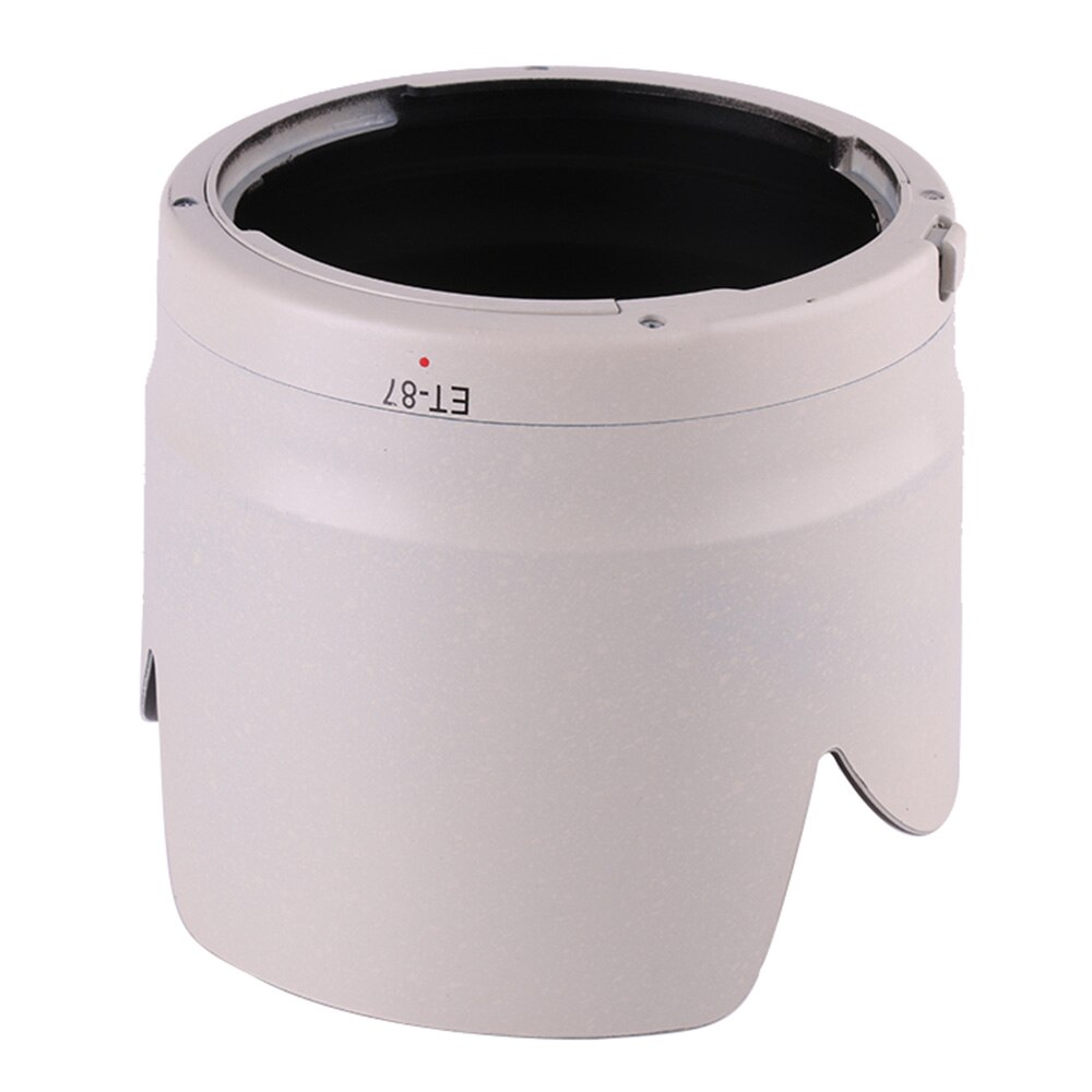 White ET-87 ET87 Camera Lens Hood for Canon EF 70-200mm f/2.8L IS II USM Camera Lens Protector Accessories