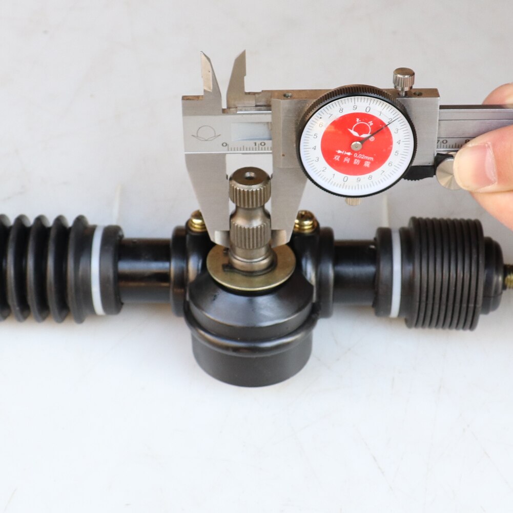 300Mm Stuurbekrachtiging As Rack Pinion Montage Voor Diy China Go Kart Buggy Karting Atv Utv Fietsonderdelen