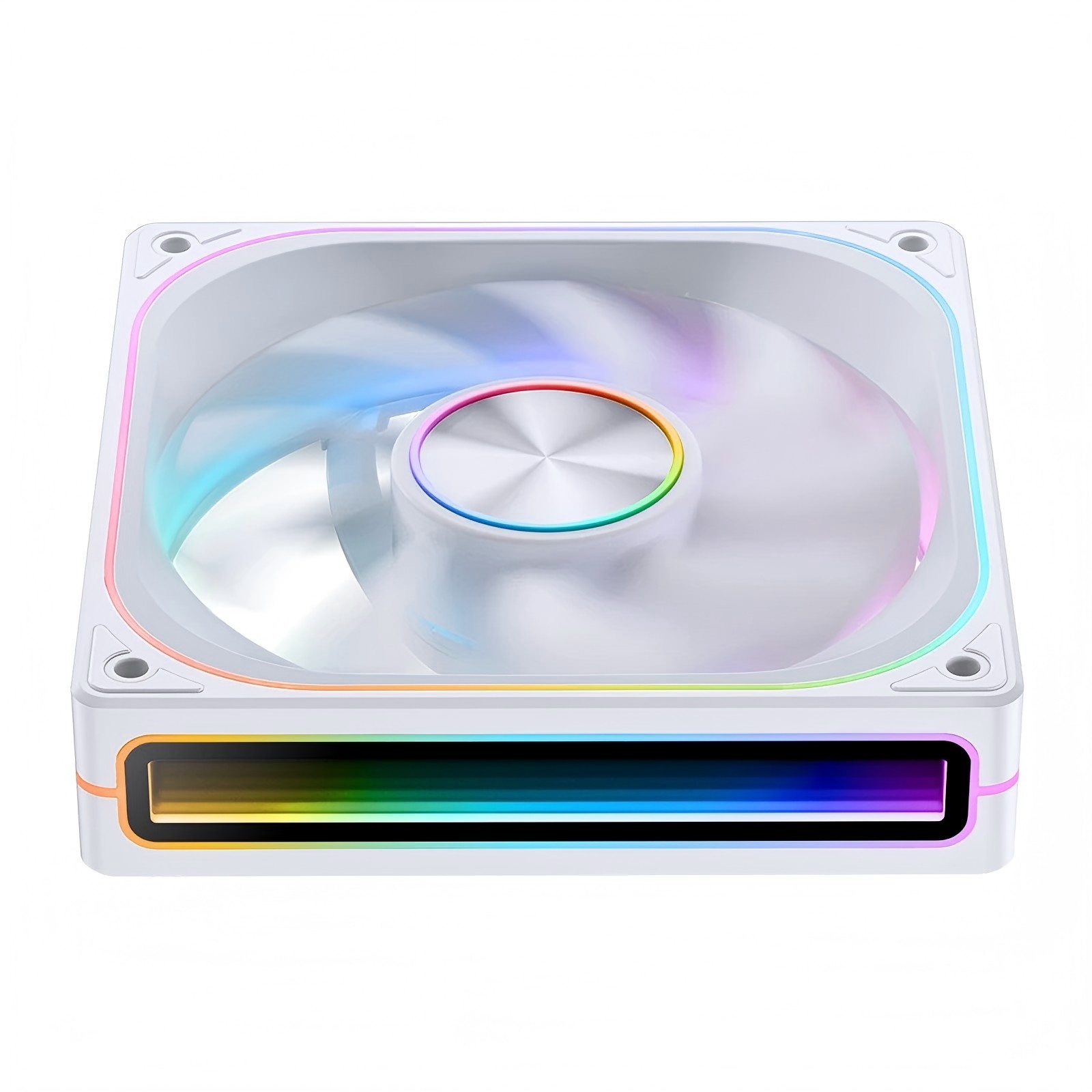 JONSBO ZA-120/240/360 ARGB 12/24/36CM chassis fan Motherboard lighting synchronization/Aluminum Nameplate/PWM Case fans