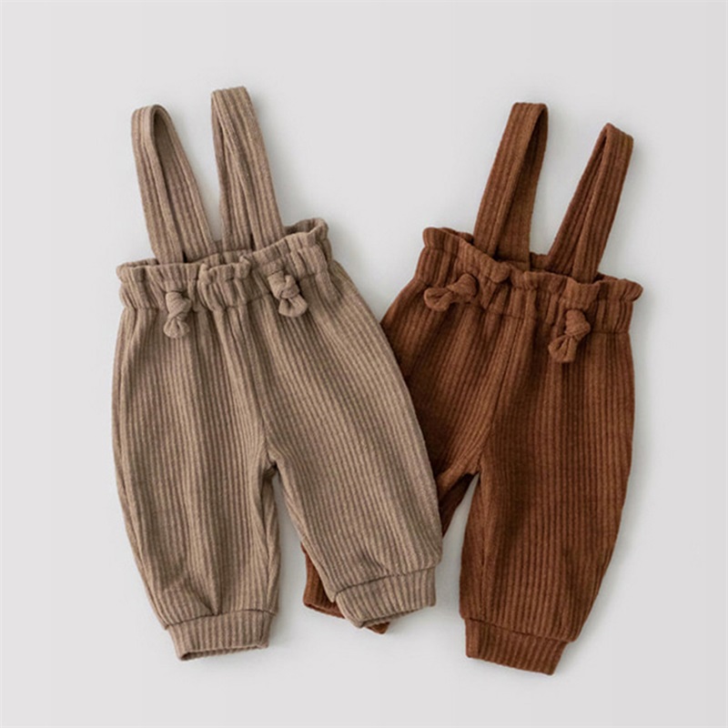 Zomer Baby Meisjes Jongens Jarretel Broek Overalls Peuters Kinderen Eenvoudige Casual Effen Kleur Verstelbare Riem Korte Broek