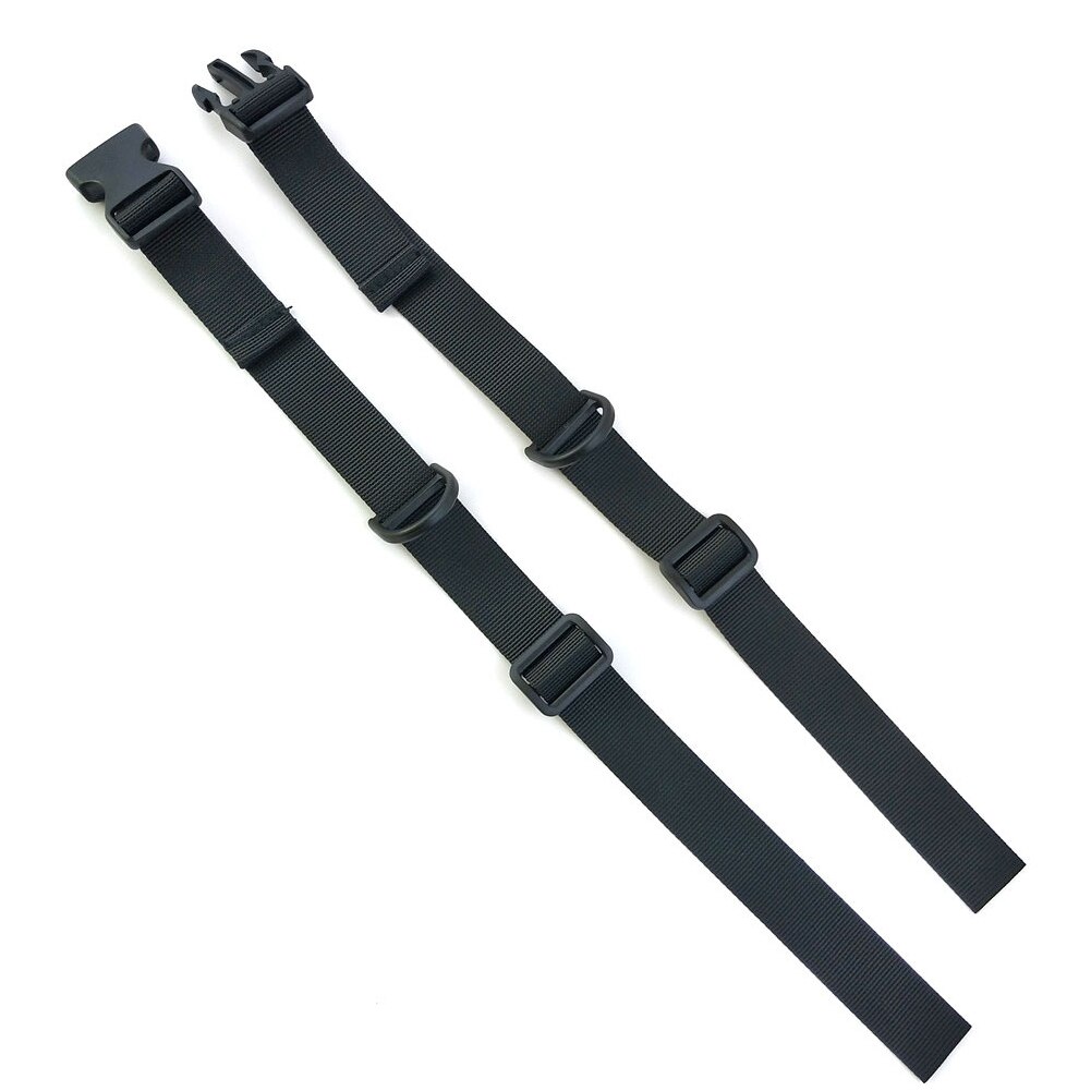Anti Slip Backpack Accessories Webbing Chest Strap Adjustable Harness Buckled Nylon Outdoor Sternum With Whistle