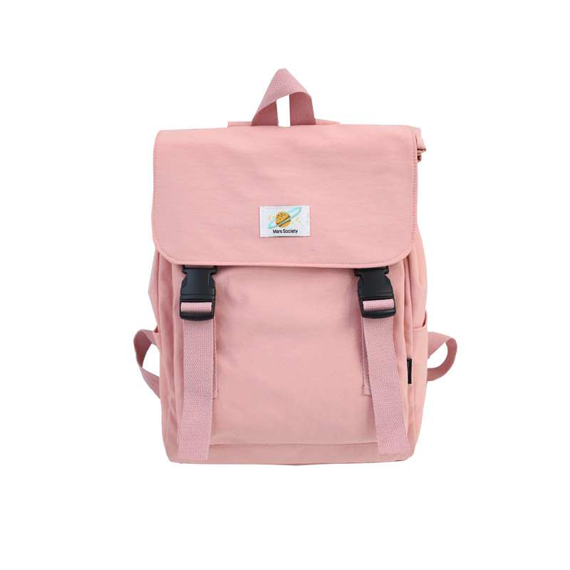 Waterdichte Rugzak Vrouwen Canvas Schooltassen Reistas Voor Tienermeisjes Rugzak Rugzak Dames Sac A Dos Mochila Mujer: Roze