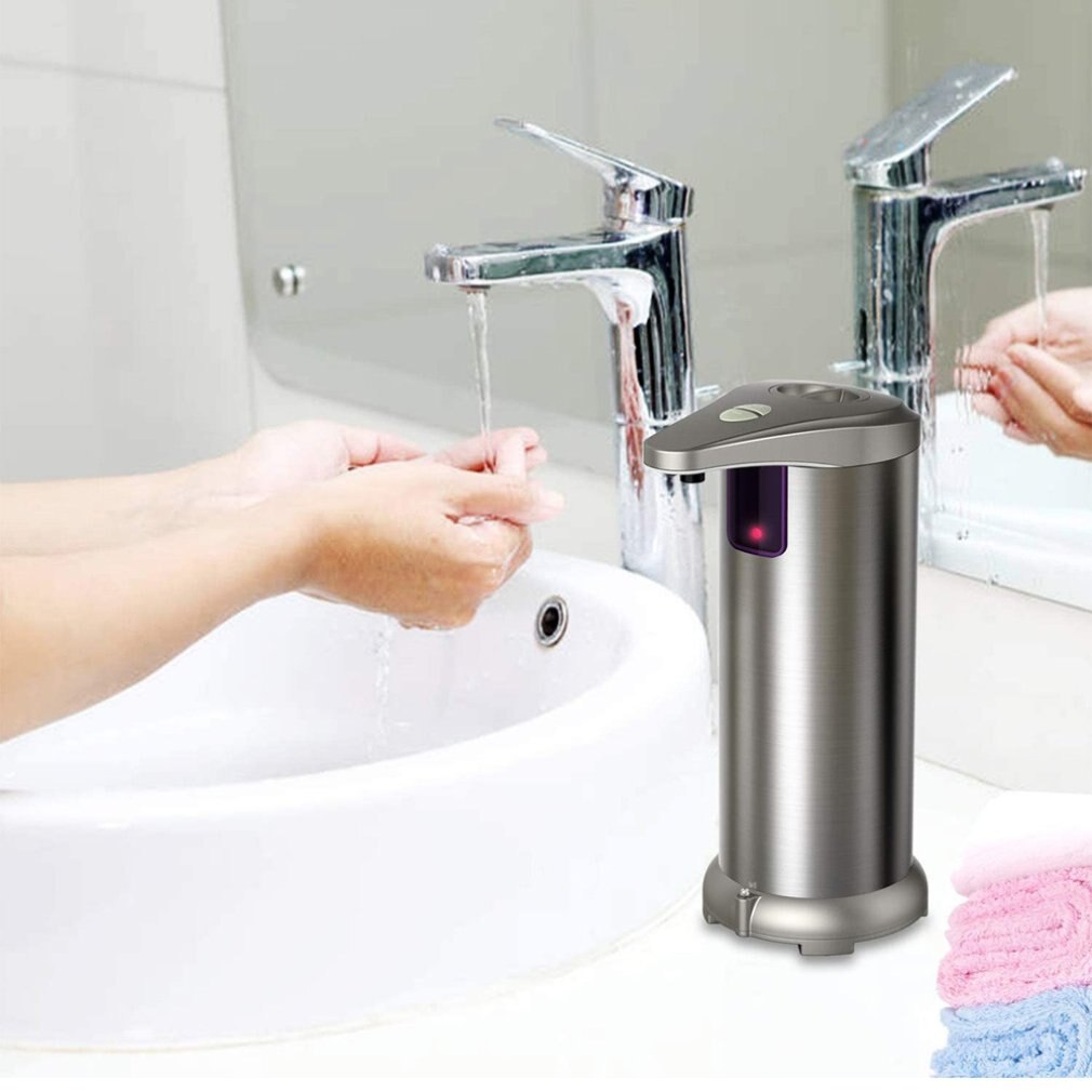 Automatic Automatic Soap Dispenser With Sensor Infrared Soap Dispenser With Waterproof Base Touchless Foam Soap Dispenser