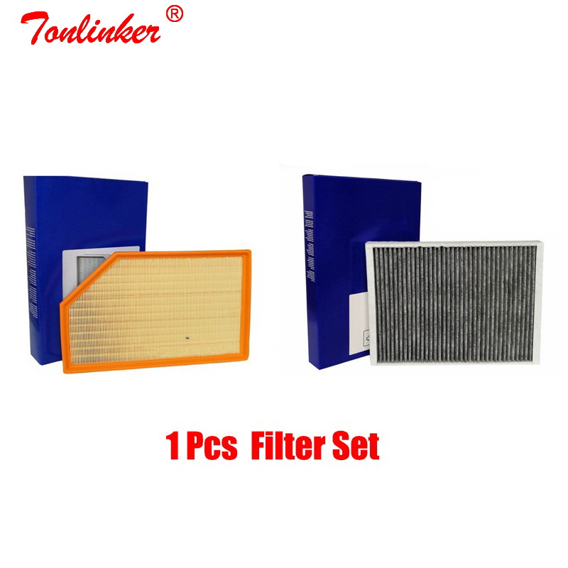 Air Filter Fit For Volvo V70 1.6D 2.0T 2.4D 2.5T 3.2 D5 T6 AWD V60 D3 D4 D5 T3 T4 T5 Model 2001-2007 Oem: 31370161: 1 Pcs Filter Set