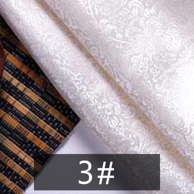 Bruiloft decoratie Wit brokaat stof satijn Jacquard cheongsam stof avondjurk tissue JA27: 3