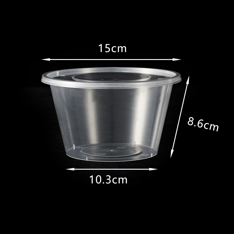 Lunch box: 1000ml 50sets