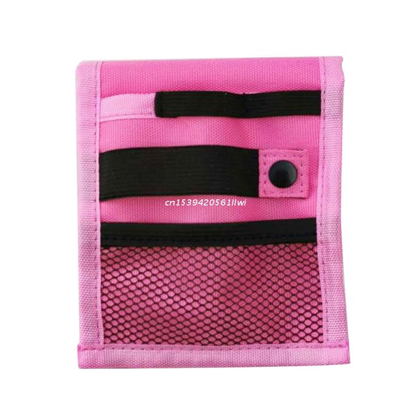 Monitoiminen kynätasku sairaanhoitaja kynäpussi sairaanhoitajan tarvikevälineiden järjestäjälaukku sairaanhoitajan opiskelijoille: Vaaleanpunainen