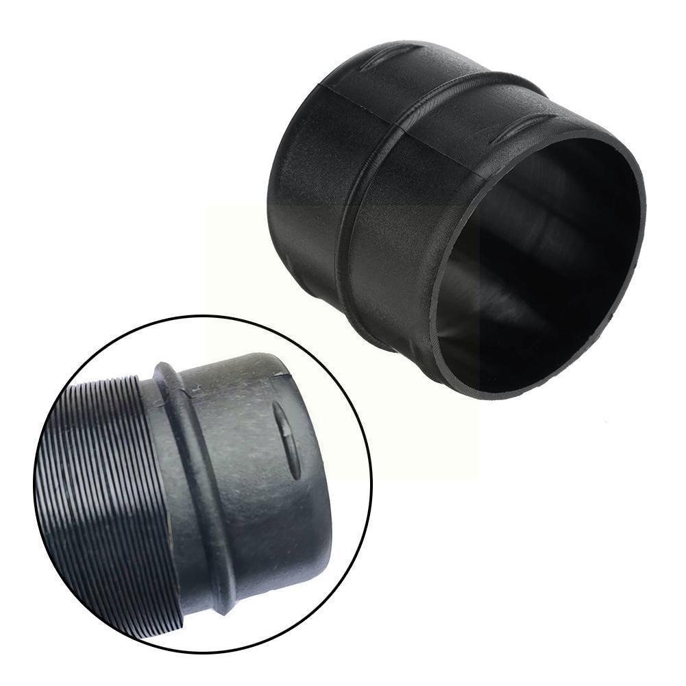 Black Outlet Pipe Connector Plastic Material Duct Joiner 60mm 75mm Heater Choose Can 42mm B3S5