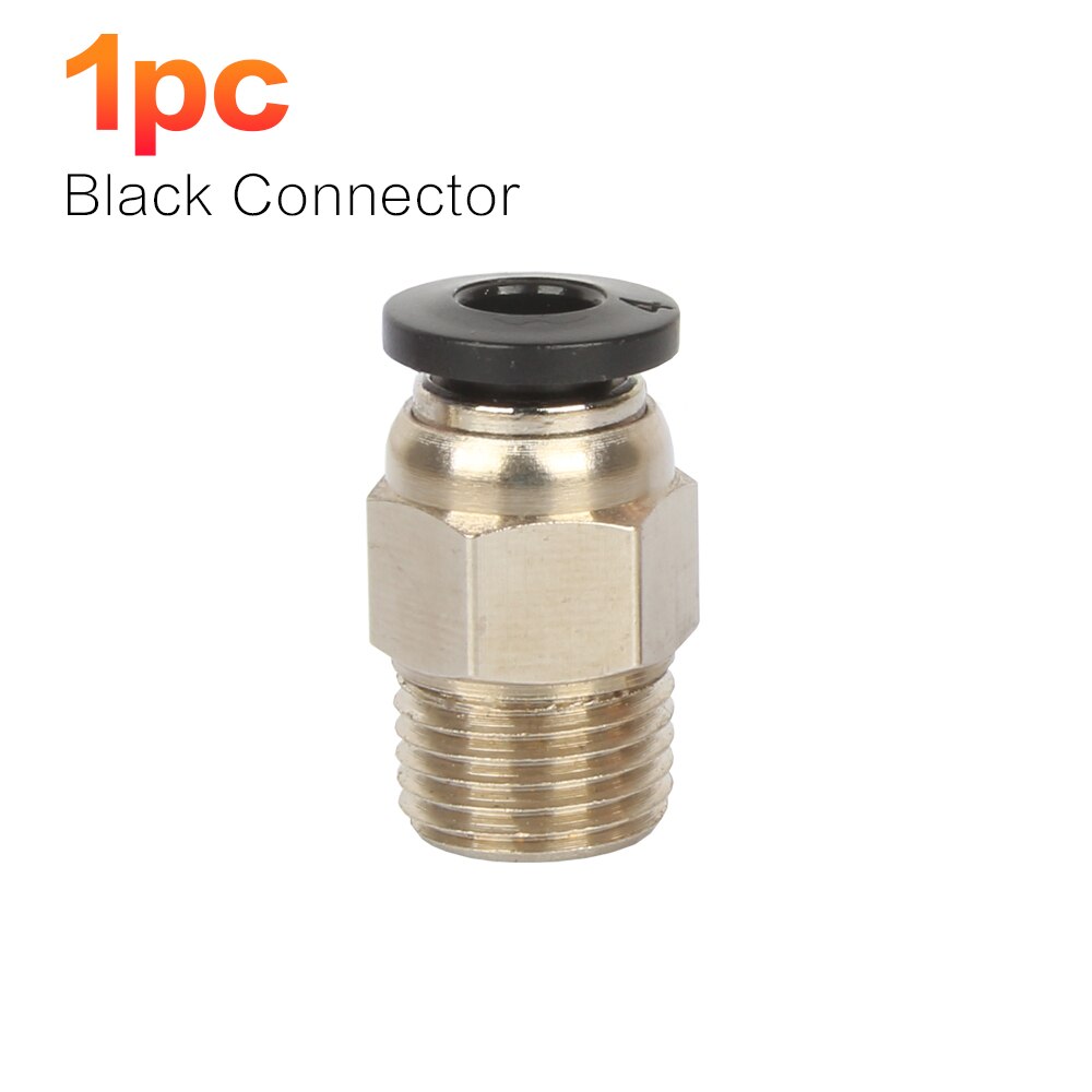 3DSWAY 3D Printer Parts PC4-01 Quick Connector Pneumatic Fittings Connector 4*2 Feeding PTFE for e3dv6 Hotend 1.75mm Filament