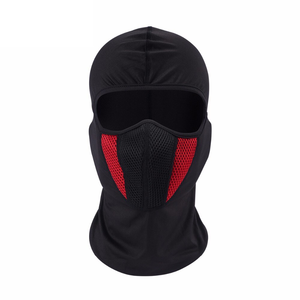 Breathable Balaclava Motorcycle Full Face Mask Motorbike Cycling Bike Mask Motocross Helmet Hood Moto Riding Neck Face Mask
