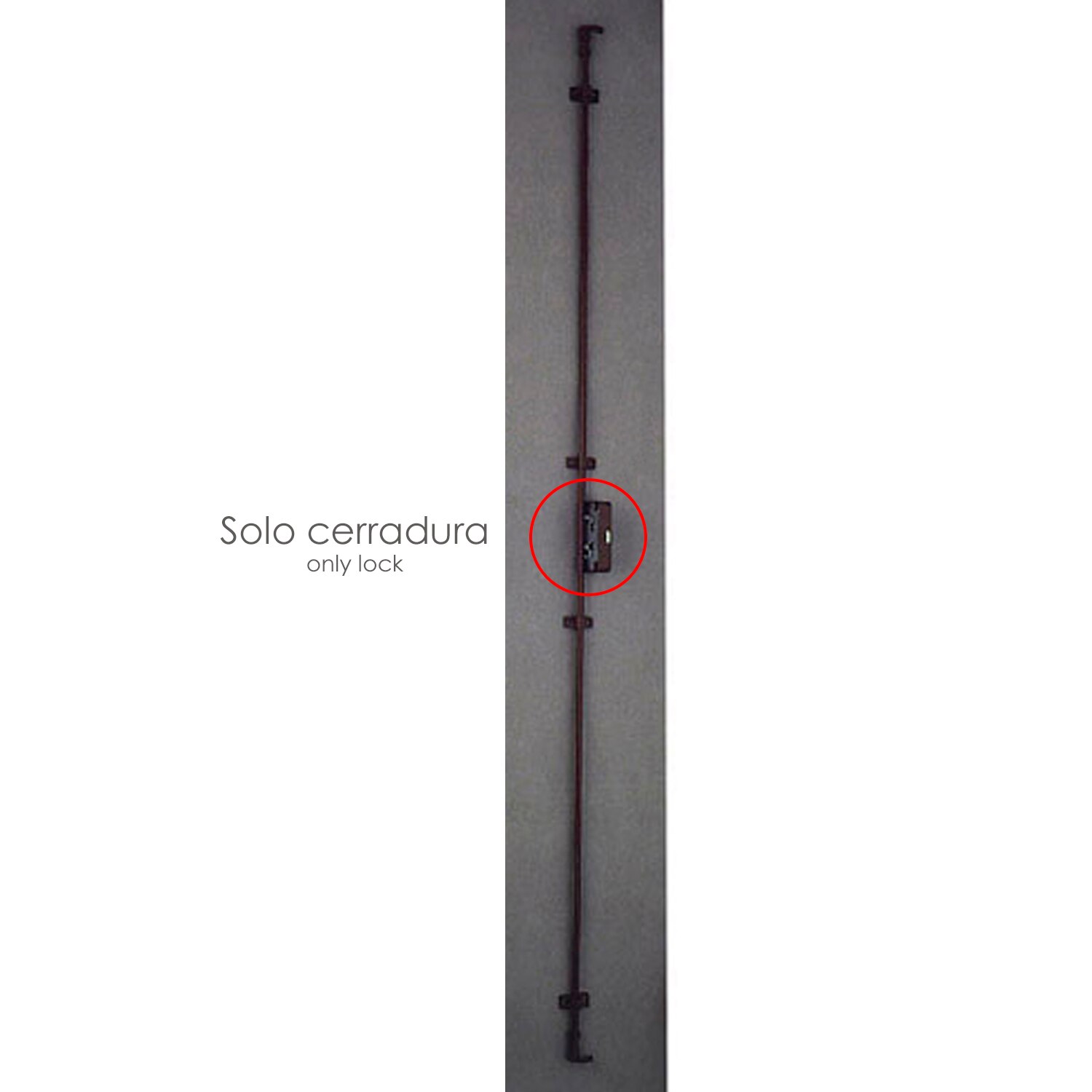 Keyless shutter bolt 93/Brown