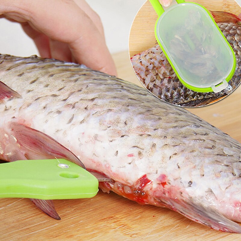 Scraping Scale Kill Fish With Knife Machine Kitchen Accessories Multi Purpose Gadgets Home Cooking Tools Scrape Fish Gadget