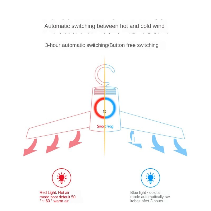 XIAOMI MIJIA portable clothes dryer Shoes Clothes horse rack hangers foldable laundry tumble electric dryer machine Smartfrog