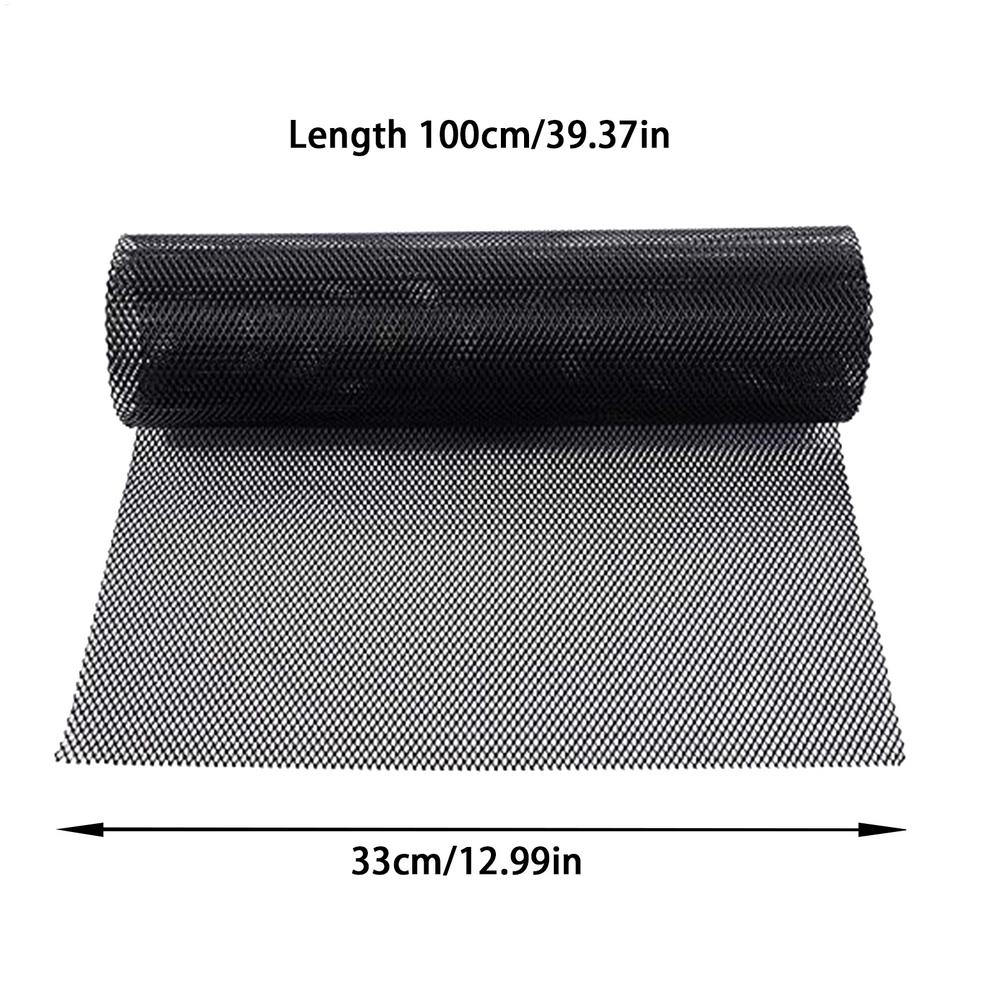 Aluminum Alloy Car Grill Mesh Universal Auto Front Bumper Honeycomb Mesh Centre Grill Panel Automotive Radiator Grill For Auto: Rouge