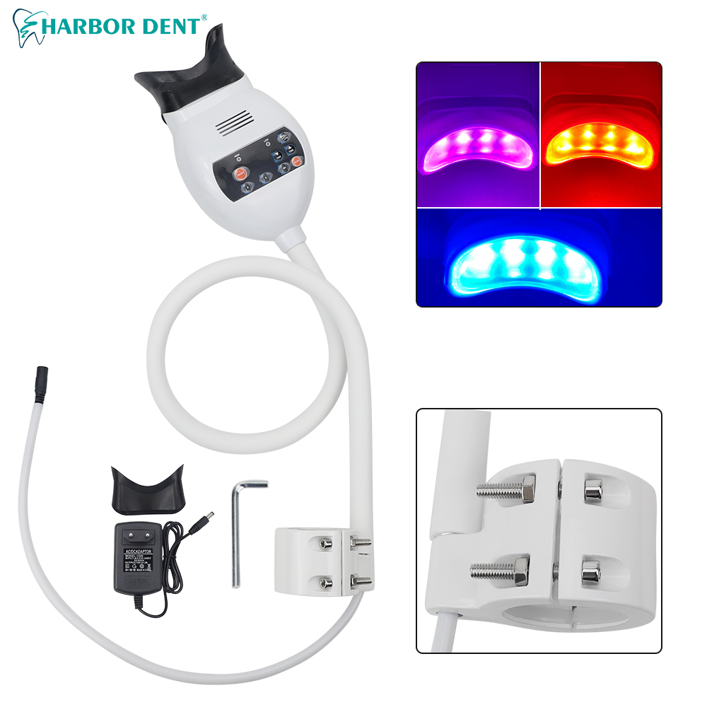 Tandheelkundige Koud Licht Lamp 3 Kleur Bureau Tand Whitening Machine Bleken Accelerator Apparaat LED Licht Tandheelkunde Apparatuur