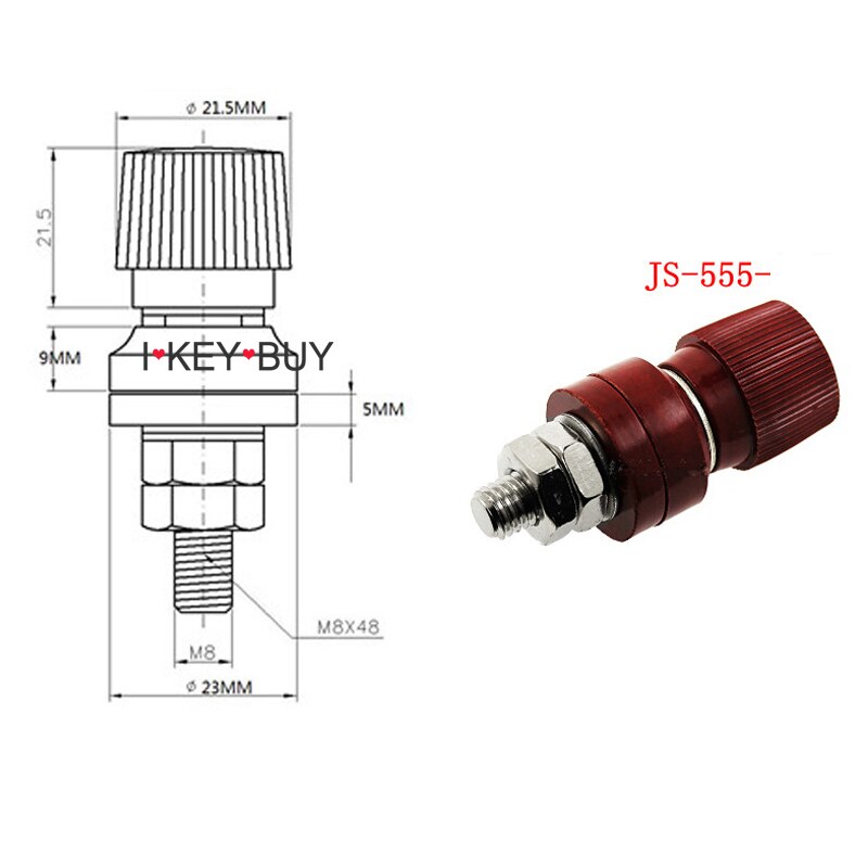 Lasmachine Accessoires Terminal Blok Voeding Terminal Lasmachine Inverter Terminal Js-555 Connector