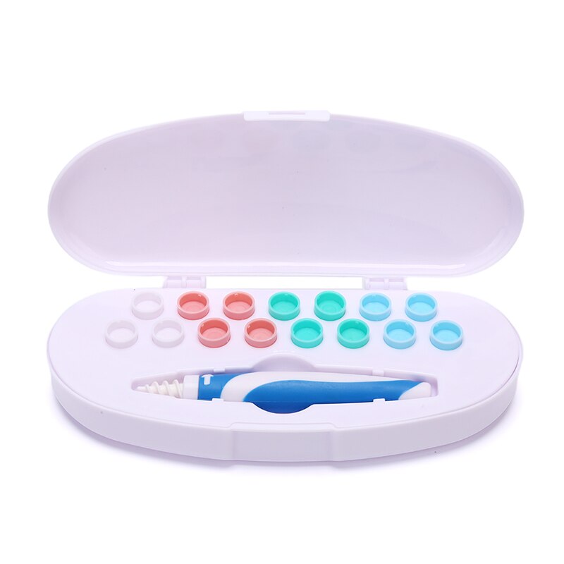 Oorsmeer verwijderen 16 tips spiraal slimme oorverzorging schone oorstokjes oorsmeerverwijderaar curette oorreiniger lepel oordopjes spiralen verzorgingstool: Blauw