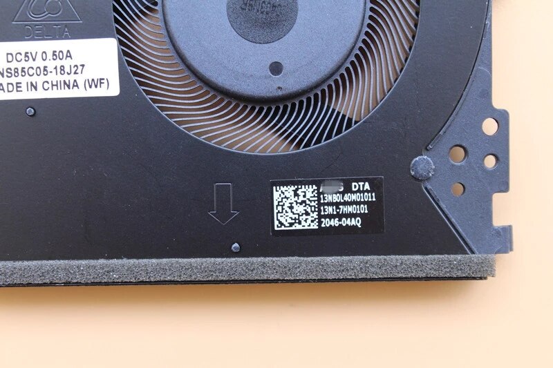 Ventilateur de refroidissement cpu pour ASUS VivoBook 17 X712F X712FA M712DA S712FA DC 5V 0.50A, , original