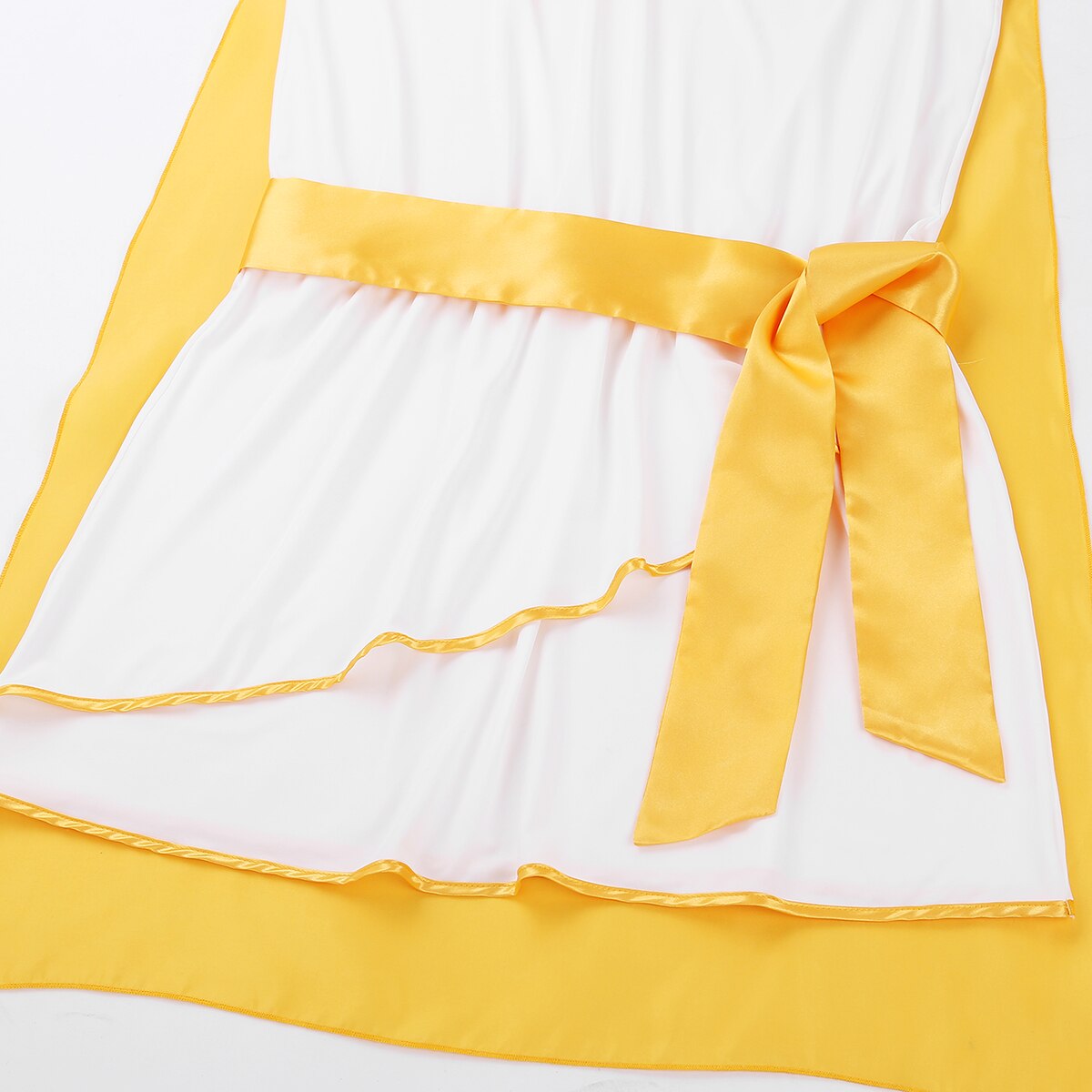 Mannen Volwassenen Mythische God Kostuum Deluxe Classic Toga Tuniek Kostuum Jurk Bevestigd met Goud Satijn Cape Riem en Pols Kaphandschoenen