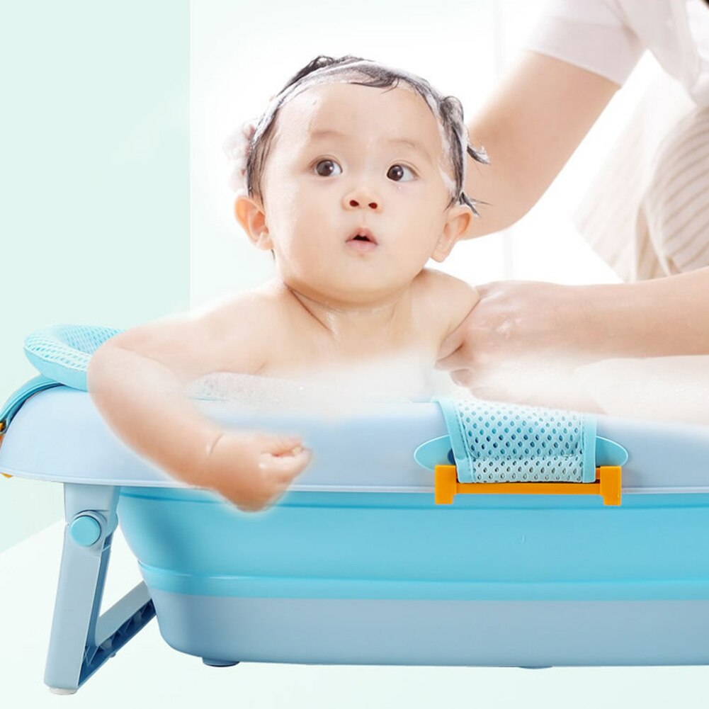 Max zuletzt 20kg Neugeborenen Baby Badewanne Pad T bilden Baby Säuglings Badewanne Schwimmen matt Gittergewebe Tuch Weichen gleitschutz Baden Sitz Pad Kissen