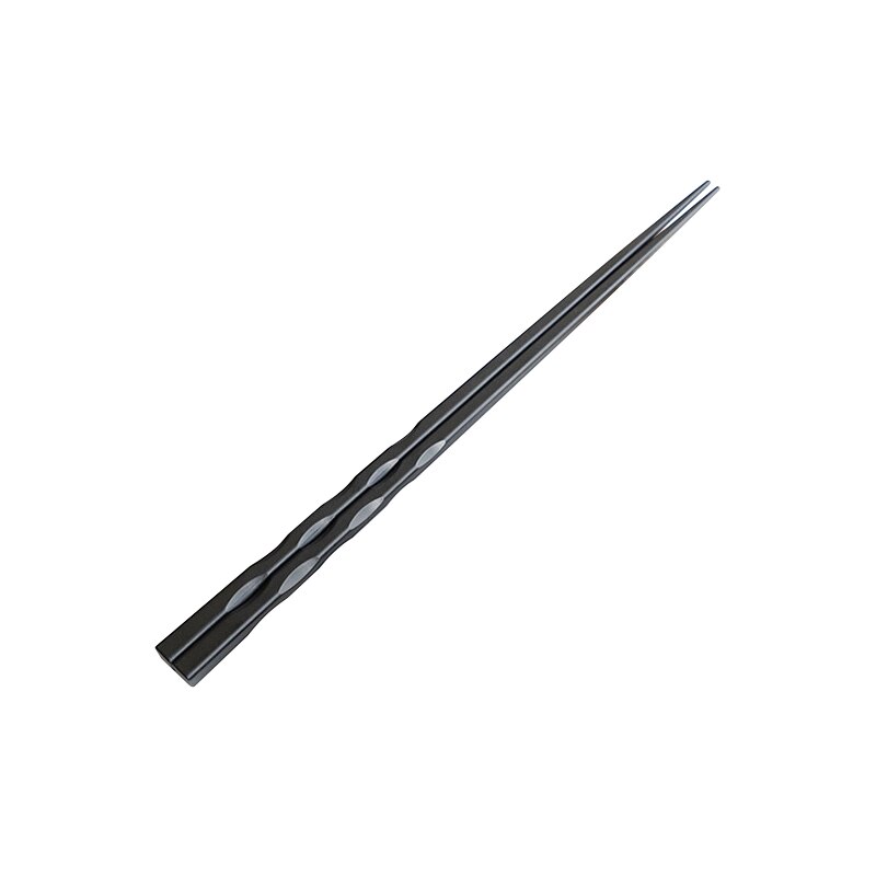Palillos japoneses de fibra de vidrio antideslizantes para Sushi, palillos chinos reutilizables de aleación, chino, 1 par: E