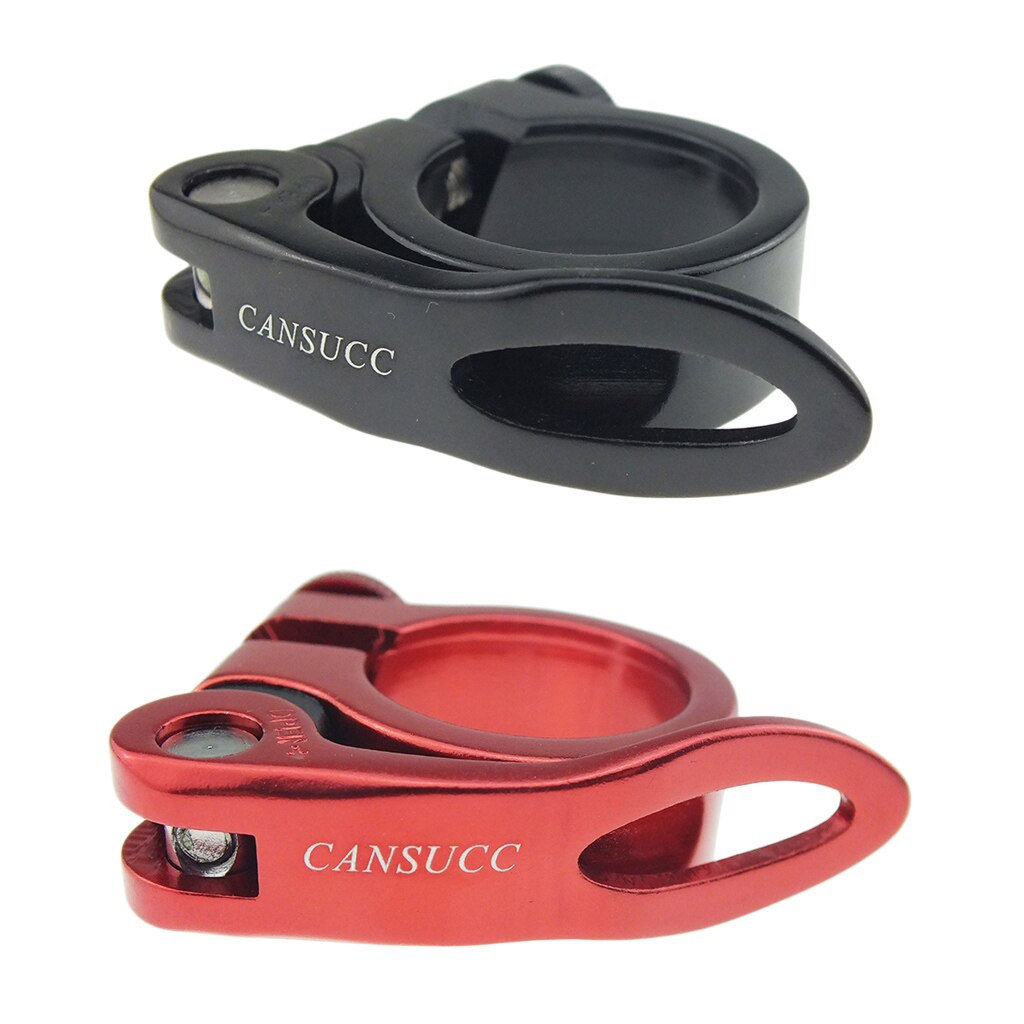 Bike Bicycle Seat Post Quick 30mm Saddle Post Quick Release Clamp Collar