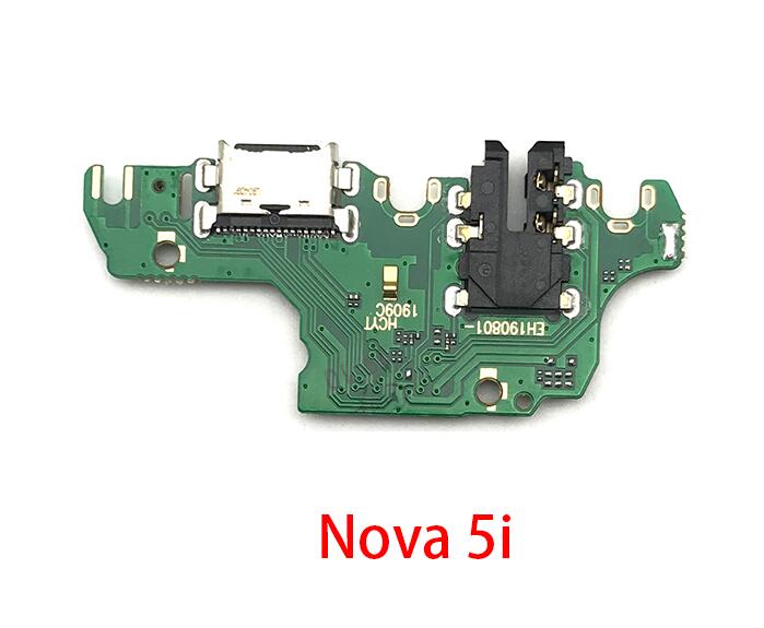 Usb ladeport dock-kontakt flex kabel med mikrofon for huawei nova 2 plus 2s 3 3i 3e 4 4e 5 5i pro usb-kort: Nova 5i
