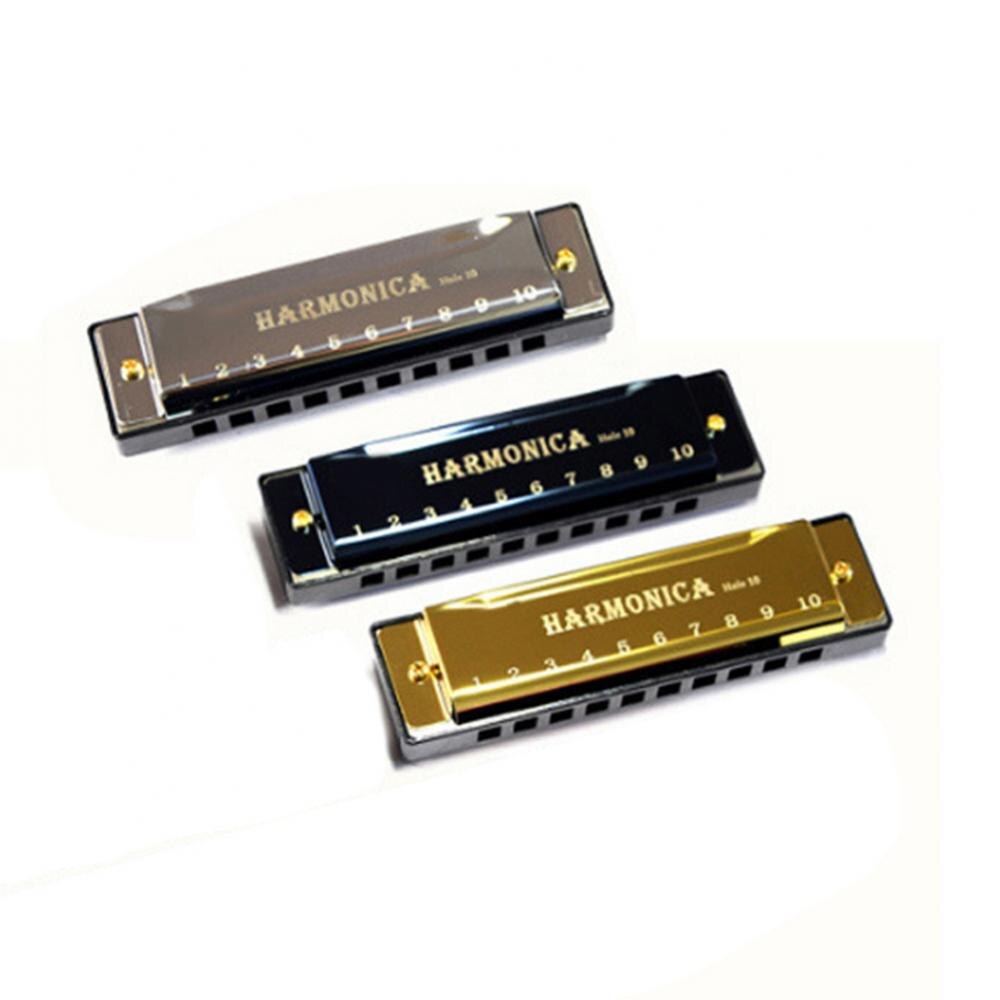 10 Holes Harmonica Musical Instrument Children Early Education Mouth Organ