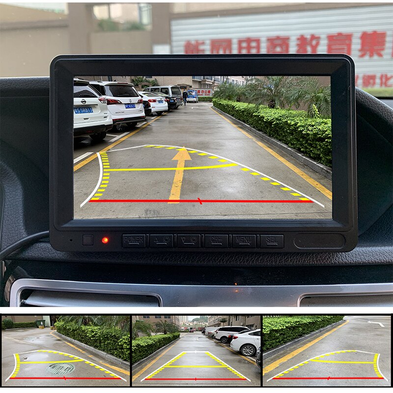 GreenYi Dynamic Trajectory Parking Line Vehicle Rear View Reverse Camera For Subaru Forester Outback Impreza Sedan Car
