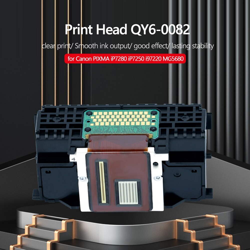 Print Head QY6-0082 for Canon PIXMA MG5480 MG6480 MG5580 MG5680 iP7280 iP7250 iP7220 Printer Printhead Black/Color printhead