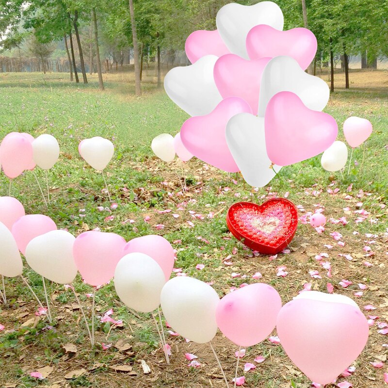 12 inch Heart latex balloons party decoration wedding supplies