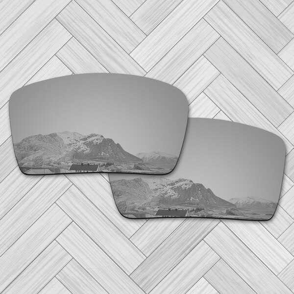 E.O.S 20+ Options Lens Replacement for OAKLEY Eyepatch 2 Sunglass: Metallic Silver