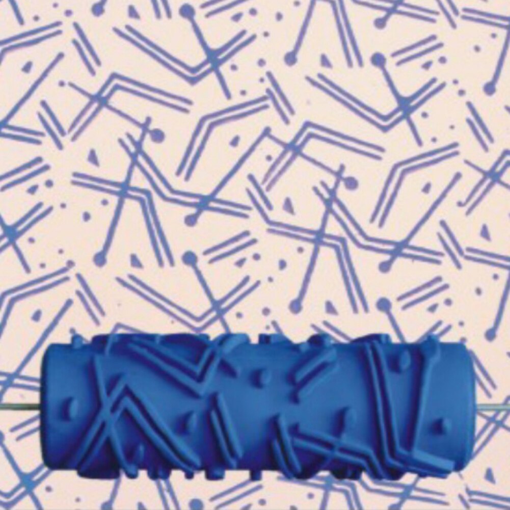 Zachte Rubber Ijzer Verf Roller Borstel Tool Schilderij Borstels Schilderij Rollen Borstel Verf Runner Roller Muur Decoratie Tool Diy