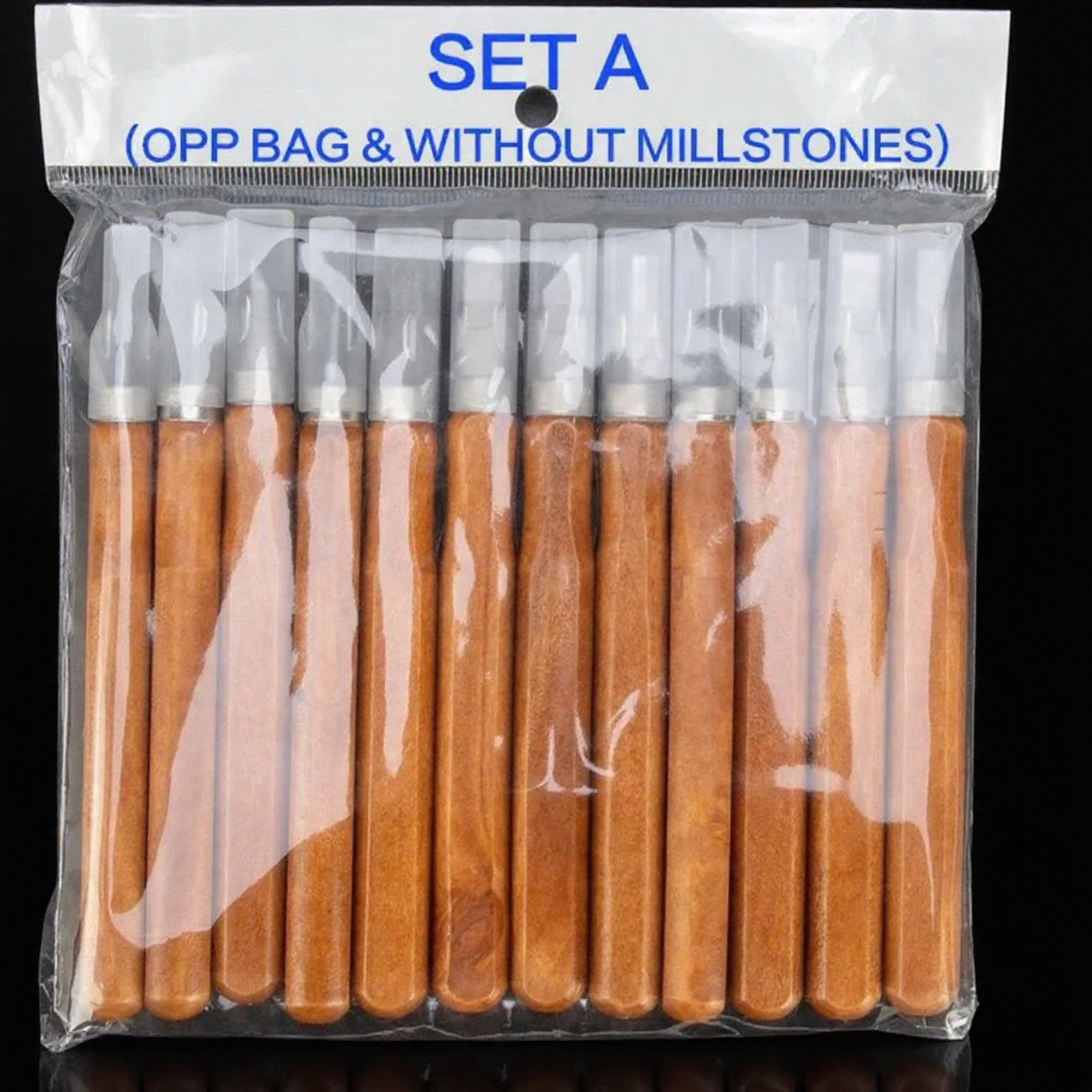 STONEGO Juego de Herramientas de cincel para tallar madera, cuchillo de oliva para grabado en madera, Kit de herramientas para tallar artesanal: ORO