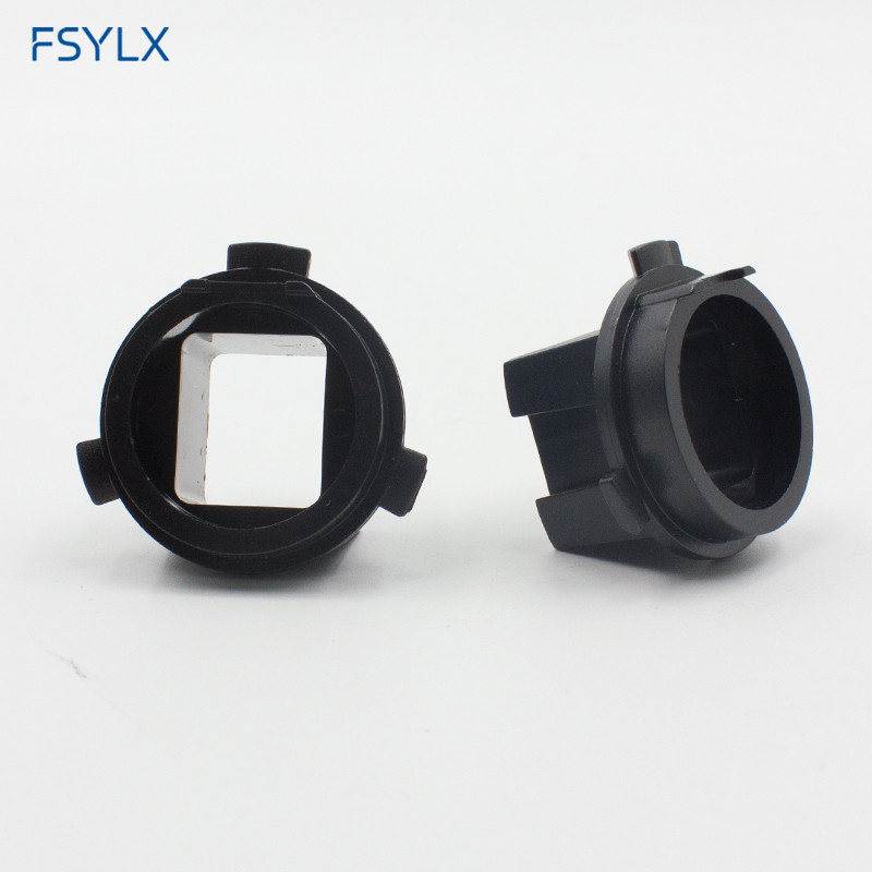 FSYLX H7 coche HID adaptador de portalámparas para KIA K3 K5 Sorento H7 Base de soporte de lámpara de xenón clip retenedor H7 bombilla HID adaptador