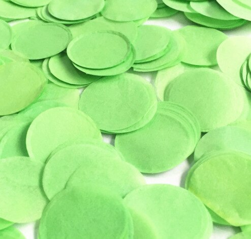 10g/pack 2.5cm Round Tissue Paper Confetti Mix Color For Birthday Party Wedding Decoration Clear Bubble Balloons Filler Confetti: 23