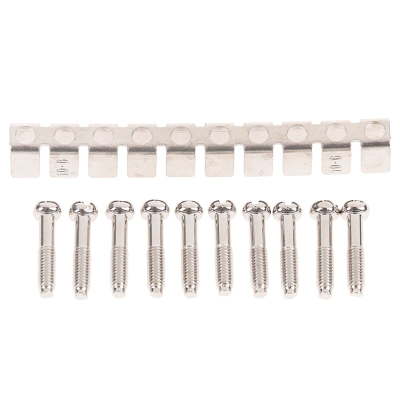 5 pièces pont fixe FBI 10-6 pour UK-2.5B UK-5N UDK-4 Din Rail vis bornier accessoires bornier