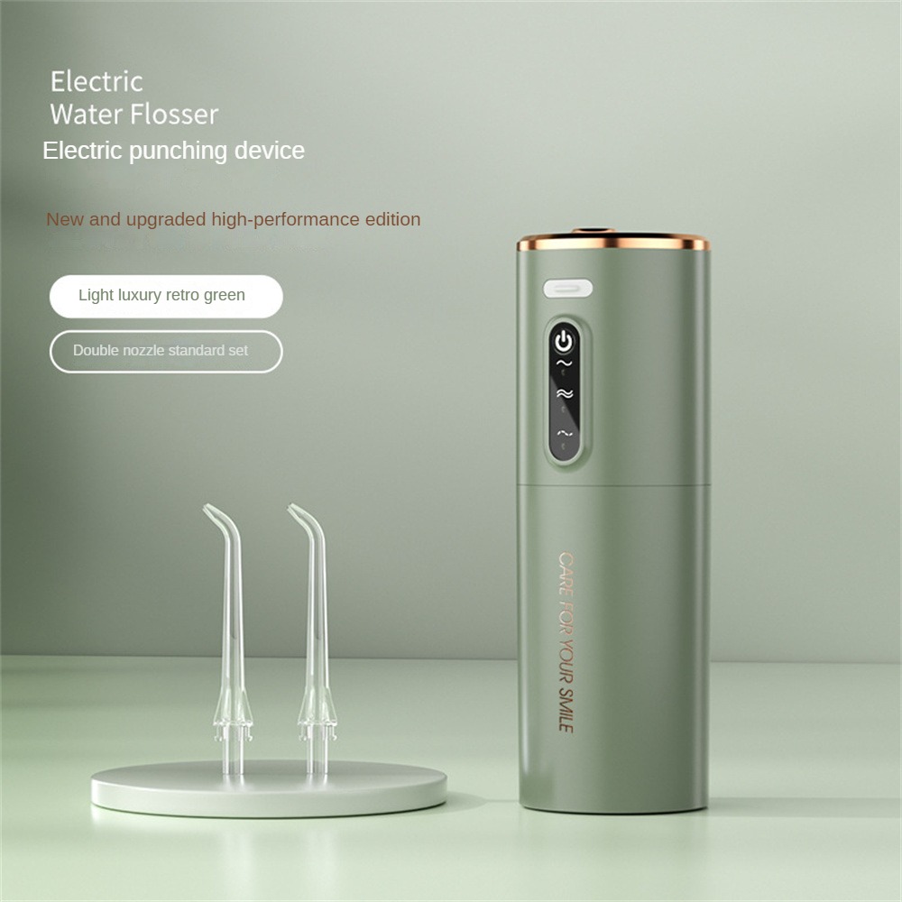 Xiaomi Munddusche Tragbare IPX7 Wasserdichte Wiederaufladbare Dental Wasser Flosser 3 Modi Zahnreiniger 280 ML Dental Wasser Jet: orange