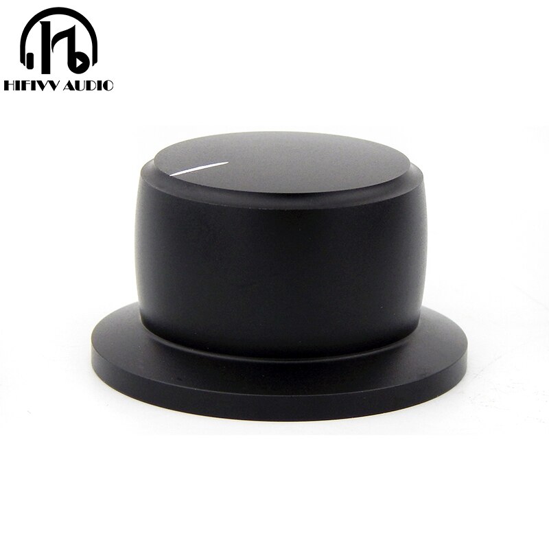 Aluminum Volume knob for amplifier 1pcs Diameter 44mm Height 25mm amplifier Potentiometer knob