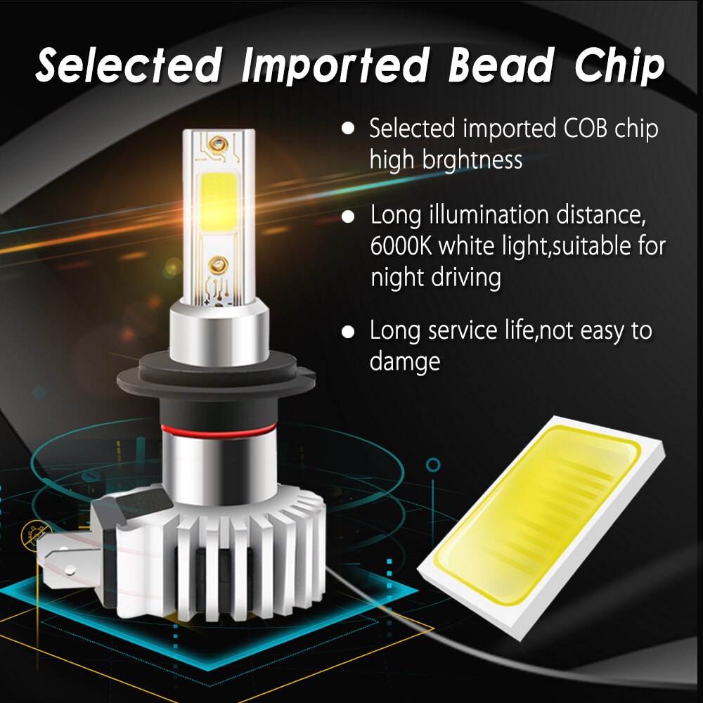 Canbus função livre de erros 2pc 6000k branco 12000lumens h8 h11 alta potência led branco 120w luz nevoeiro lâmpadas diurnas para bmw benz