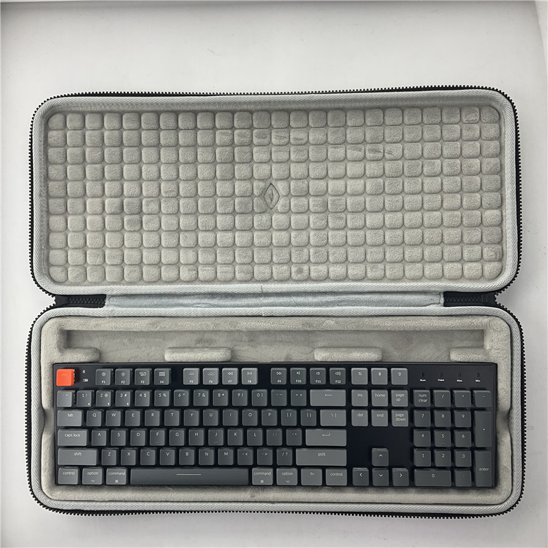 Draagbare Draagtas Voor Keychron K1 Bluetooth Dual-Mode Lage As Slanke 87 104 Mechanische Toetsenbord Bag Cover hard Shell