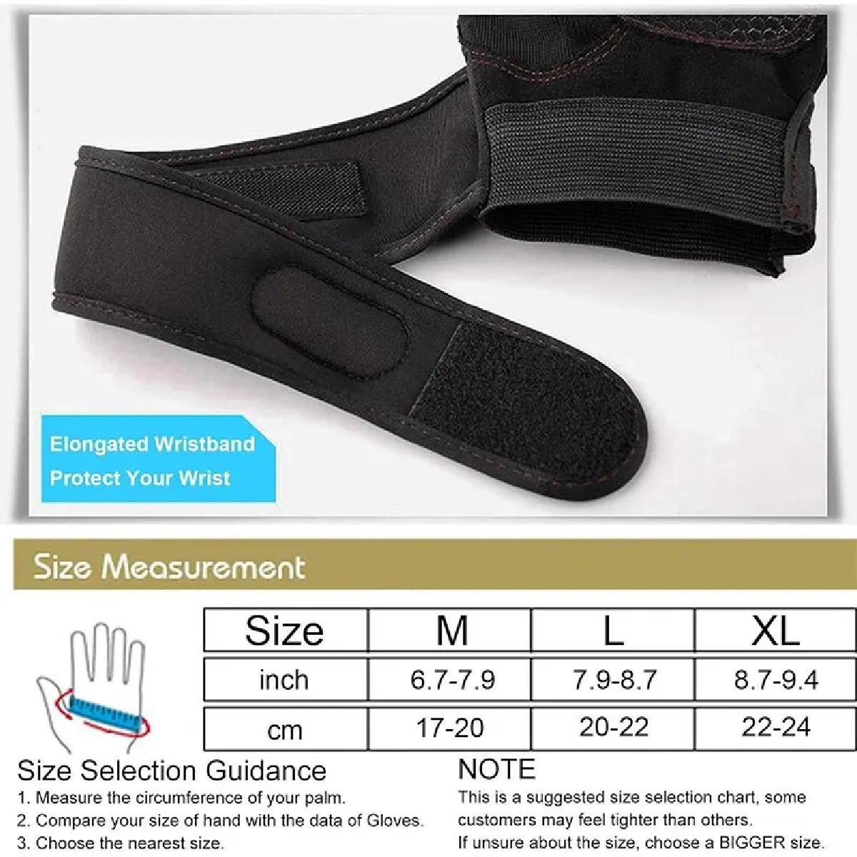 Gymhandschoenen voor dames heren Fitness Gewichtheffen Polsband Handschoenen Body Building Training Sportoefening Fietshandschoen Schokbestendig