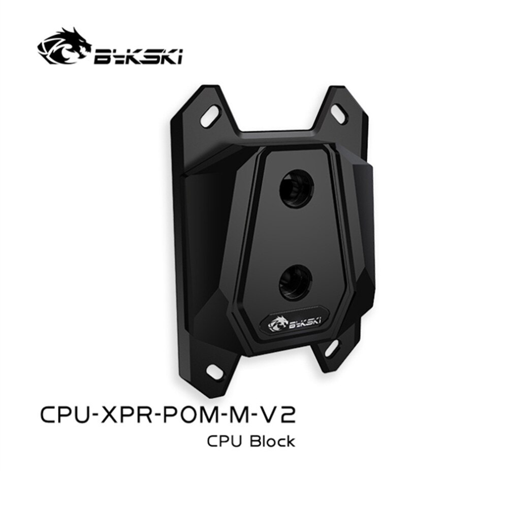 Bykski blok wodny CPU POM czarny dla AMD Ryzen 7/5/3 rano4/3 +/3/2 +/2 FM2 +/2/1 CPU chłodnicy CPU-XPR-POM-M-V2
