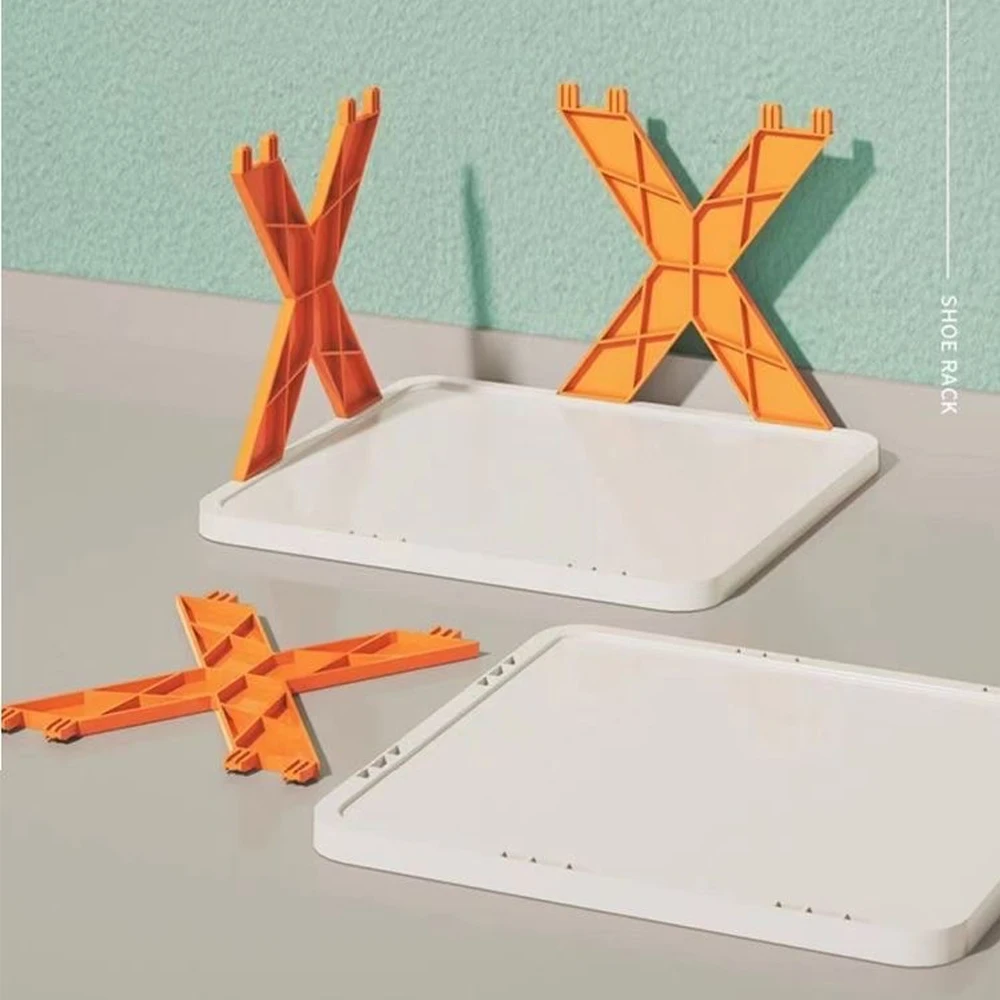 Estantes para zapatos, organizador de almacenamiento, estantes para zapatos desmontables, ahorra familia, estante para el hogar, estante para zapatos Simple multicapa, gabinete de Color