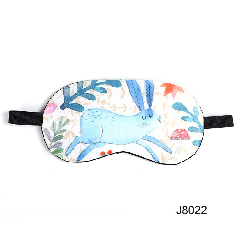 Cartoon Cute Cotton Sleep Eye Mask Eye Cover Sleeping Mask Protective Funny Eyepatch Relax Eye Band Sleeping Aid Kids Blindfold: Type 4