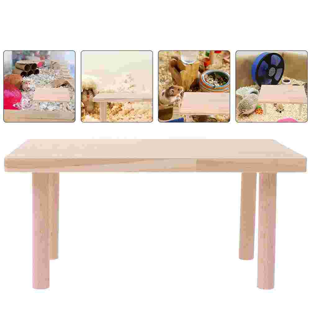 Cage à Hamster, plate-forme de jeu, écureuil, fourniture de paysage (comme indiqué)