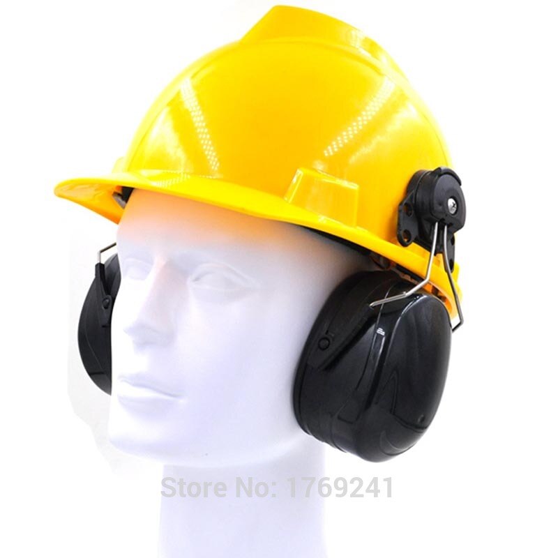 KopiLova Hoge Quanlity Oorwarmers Oor Protector Industrie Anti Noise Gehoorbescherming Sound Proof Oorbeschermer Alleen Gebruik op Helm