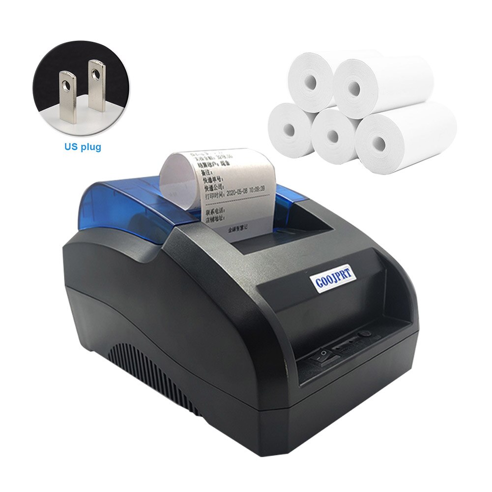 Supermarket Barcode Label Restaurant Wireless Bluetooth POS Receipt USB Payment Ticket Mini Portable Thermal Printer High Speed
