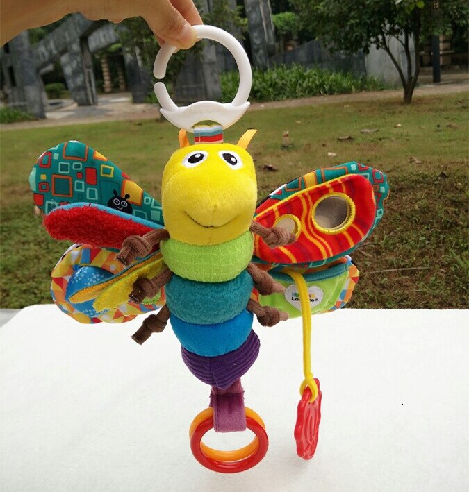 Sommerfugl papir multifunktions drejebænk hængende vedhæng baby legetøj original