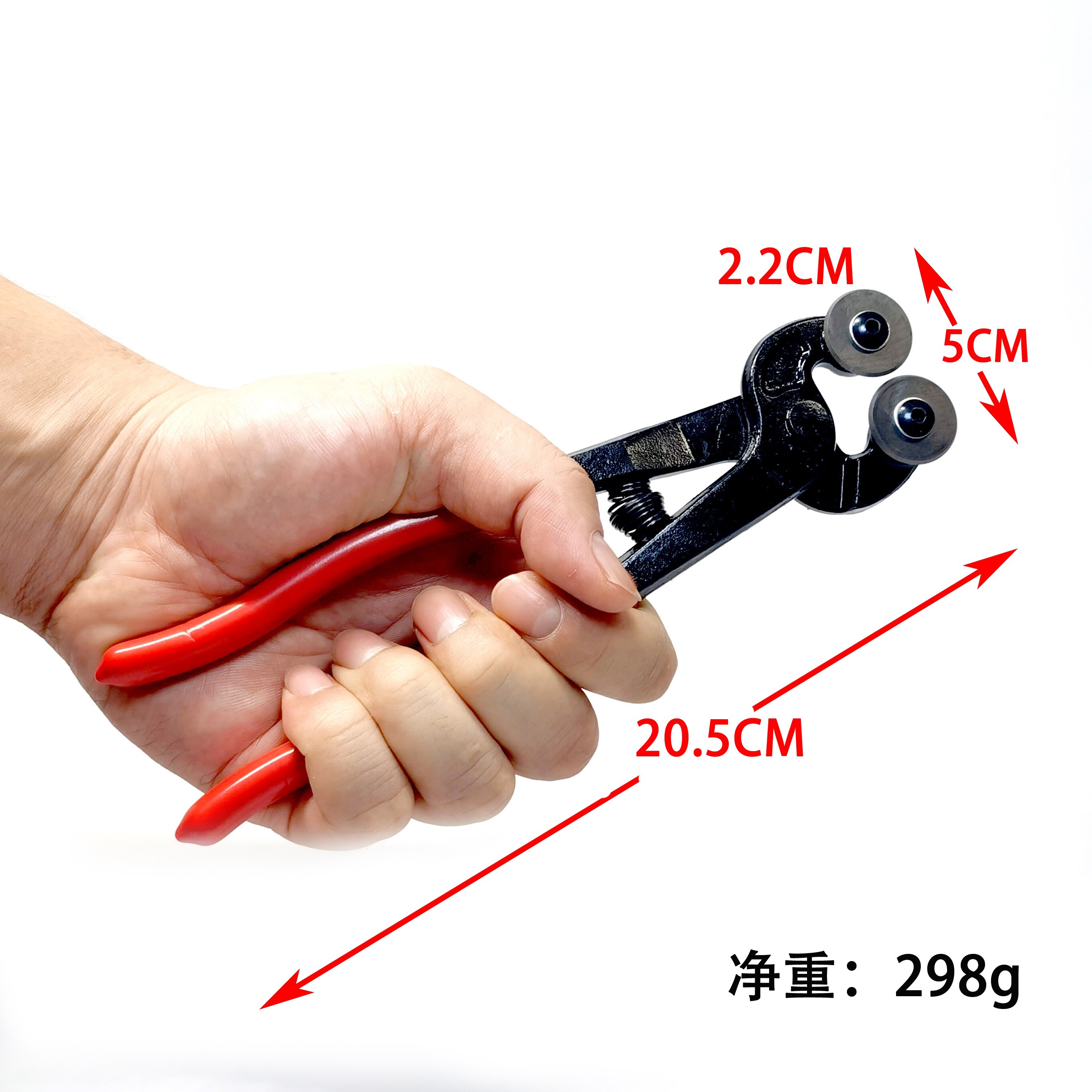 DIY Mosaic Block Ceramic Tile Cutter Two Round Wheels Cutter Flat Crystal Glass Pliers DIY Art and Crafts Materials Wire Peeler: Round Plier